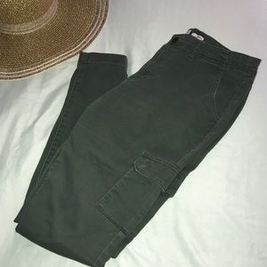 Green cargo pants
